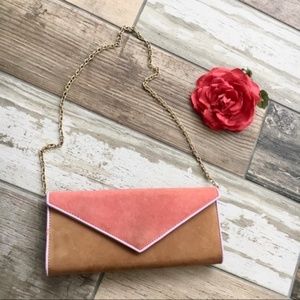 Aldo Envelope Clutch Bag Duo Color